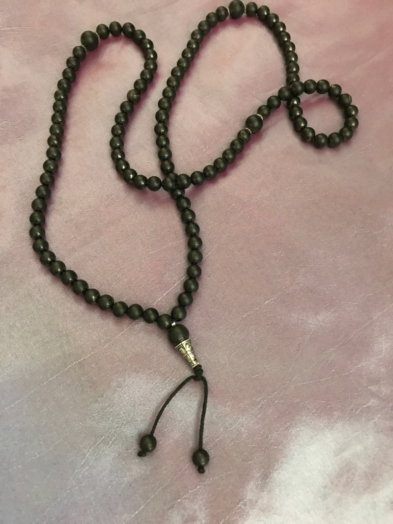 Rosary / Mala Shungite Necklace